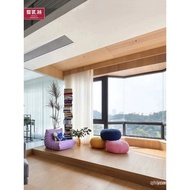 Custom Solid Wood Platform Bed Integrated Bed Tatami Bay Window Living Room Platform Bed Guesthouse 