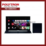 SECOND! Polytron PLD 32BAG9953 LED TV 32 Inch Android TV Cinemax Soundbar - KH