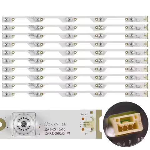 LED Backlight strip for 55'' TV 55E5800 55HR330M05A1 V0 55UA6404W L55E5800A-UD D55A561U B55A558U B55