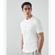 Brunello Cucinelli Men's Summer Printed Short-Sleeved Casual T-Shirt