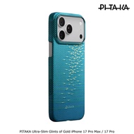 PITAKA Ultra-Slim Glints of Gold iPhone 17 Pro Max / 17 Pro
