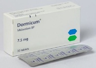 READY STOCK VITAMIN D DORMICUM 7.5MG  10 PAPAN 100 TABLETS...