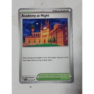 Pokemon academy at night trainer stadium shrouded fable card