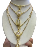 3 Kings 2mm + Buddha Pendant 24k Work