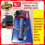 100% ORIGINAL PERODUA KELISA KENARI VIVA 660/850/1.0/ELITE MYVI 1.0cc Kancil IGNITION COIL PLUG COIL