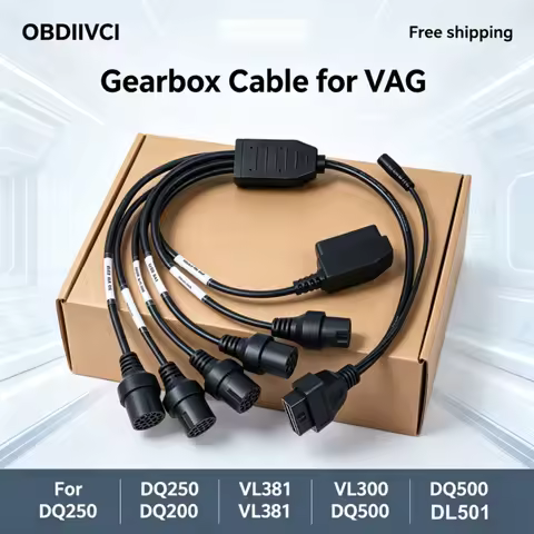 Gear Box Adapter Cables For VAG OBD2 Converter Cable For DQ250 DQ200 VL381 VL300 DQ500 DL501 Car Dia