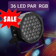 ไฟพาร์ 36LED ไฟเทค ไฟกระพริบตามจังหวะเพลงปรับโหมดSoud  Mode DMX 512