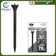 DAIYA GOLF, a Japanese manufacturer for 65 years, golf tees, long 30 pieces, repro tee long, black, 