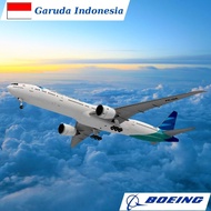 BOEING 777 Garuda Indonesia Commercial Airplane Paper Model
