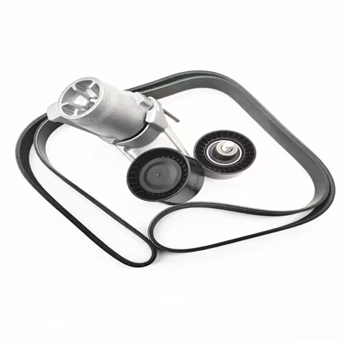 For BMW N55 Engine Belt Tensioner Guide Pulley E70 X5 OEM; 11288604266 11288604267 11287628661(8PK13