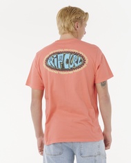 RIPCURL เสื้อยืดผู้ชาย 0TPMTE RAW ENERGY DE OVAL TEE  2025-S1