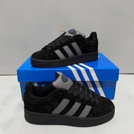 Full-Top Layer Pig Eight Leather Pure Original New Style adidas Bread Shoes Black Samurai adidas Bre