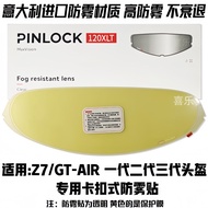 Shoei Z7 Z8 X14 X15 GT-Air1 2 3 Generation Face Lift Helmet JC JF Half Helmet Anti-Fog Stickers Moto