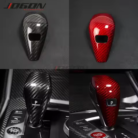 Real Carbon Fiber For BMW 3 Series G20 G21 Z4 G29 2020 Car Accessories Centre Console Gear Knob Head