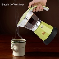 300ml/6 Cups 480W Electric Moka Pot Detachable Kitchen Stovetop Coffee Maker