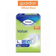 TENA Adult Diaper Value L ,10pcs