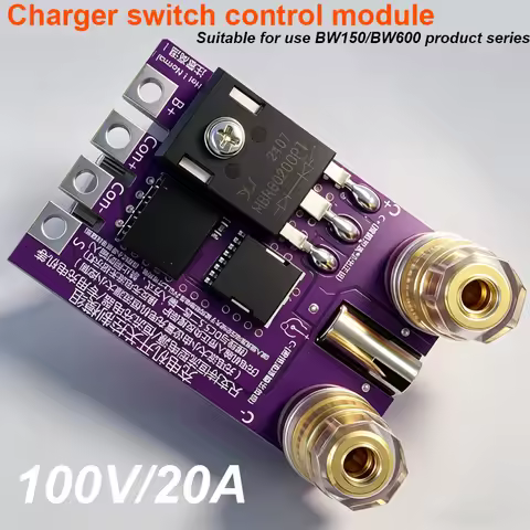 ATORCH BW600 Electronic Load Meter Charging Control Module Adapter Max 100V 20A Supports DC5.5 Inter