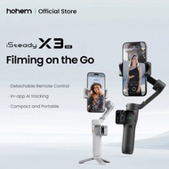 hohem iSteady X3 SE Gimbal Stabilizer for  & Android, artphone Foldable Gimbal with Detachable Remot