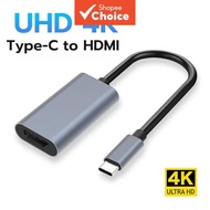 USB-C 4K HDTV Adapter, USB 3.1 Type-C Male to HDMI Female Cable for Laptop, Tablet, MacBook to TV Pe