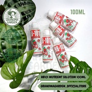 👵 HB-101 ORGANIC PLANT GROWTH VITALIZER FERTILIZER 100ML / LIQUID ORGANIC FERTILIZER / 日本植物活力素 - GRA