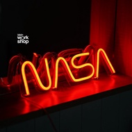 Neon NASA Logo | Lumin