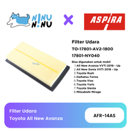 Filter Udara Toyota Avanza VVTI 2016 - On Aspira