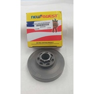 Sprocket ring model/ sprocket + rim 375 588 E22-23 New West