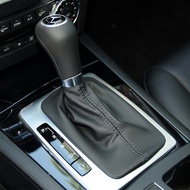 Suitable for Mercedes-Benz C200C260E260E300GLK300 Automatic Gear Shift Head Genuine Leather Shift Du