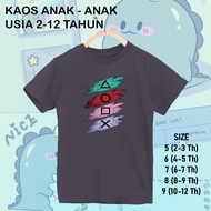 BOYS' T-SHIRT WITH STICK GAME PICTURES AGES 2 3 4 5 6 7 8 9 10 11 12 YEARS