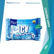 Bzu Bzu ICY Cooling Wet Wipes - 10's