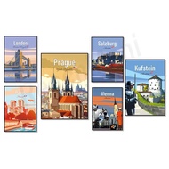 Croatia, Frauenkirche an der Tyne, Hallstatt, Salzburg Austria, Sydney, Ramsau Germany, Vienna, Lond