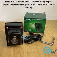 TNK T301 300W / T501 500W Step Up & Down Transformer (240V to 110V & 110V to 240V)