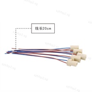 20cm G9 Type Power Socket Led Lamp Bulb Base 250V 2A Ceramic Holder Cable Wire Connector for G9 Halo