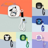 for Beats Fit Pro Case Cute Sailor Moon Lanyard Cartoon Silicone Soft Case Suitable for Beats Fit Pr