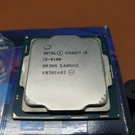 [Liquidation] Intel Core i3-8100 CPU 3.6Ghz / 6MB / Intel UHD 630 - Used