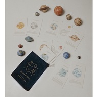 Twinkle Planets & Flashcards | Wooden Solar System | Solar System Toys | Space Card | Planet Cards |