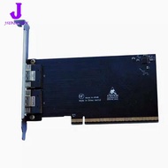 tobbehere-PCIE X16 to 2-Port SFF-8654 8i X8 External Graphics Card EGPU Adapter Card Full-Height Baf