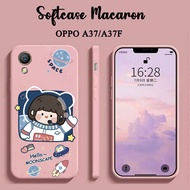 HP Cute Macaron Motif Softcase [UV06] For Oppo A37 A37F - Case Oppo A37 A37Fhp - Casing Oppo A37 A37