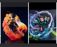 一對無盒 TAMSHII NATION 2021 限定 Figuarts ZERO 竈門炭治郎 水之呼吸 Special Color Edition 鬼滅之刃 Figuarts zero bandai