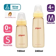 Pigeon Flexible Slim Neck Nursing Bottle 4+ Month - PPSU Bottle [8oz/240ml]