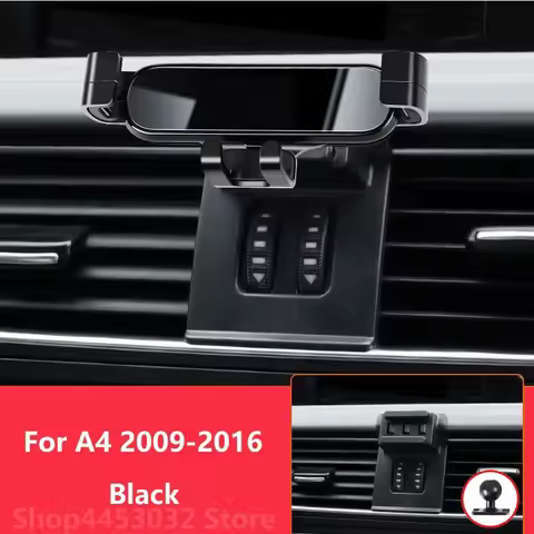 1 Suit Car Phone Holder Base for Audi A4 B8 8K A5 8T8 8F 2009-2016 Air Outlet Stand Mount Gravity GP