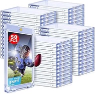 One Touch Card Holder for Trading Cards,U-V Protection Hard Cards Sleeves Case for Sports Game Cards