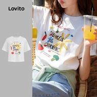 Women Casual Shirt Pattern Basic T-Summer/Spring Shirt L133AD493 Corak Baju Kasual Wanita Baju T-mus