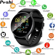 POSHI Original Men Smart watch Heart Rate Fitness Tracker Blood Pressure waterproof smartwatch Bluet