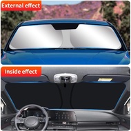 Car Sun Shade for Hyundai Elantra 2021 2022 2023 2024 2025 and Elantra Hybrid 2021-2025 Auto Interio