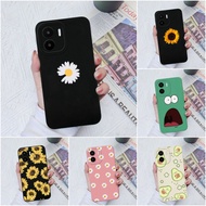 Case For Xiaomi Redmi A1 A2 A1 Plus A2 Plus Fashion Daisy Sunflower Matte Shockproof Protective Sili