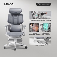 (Ready Stock) Hbada X7 Smart Ergonomic Chair(Without Battery)- with Dynamic Lumbar Support, 4D Adjus