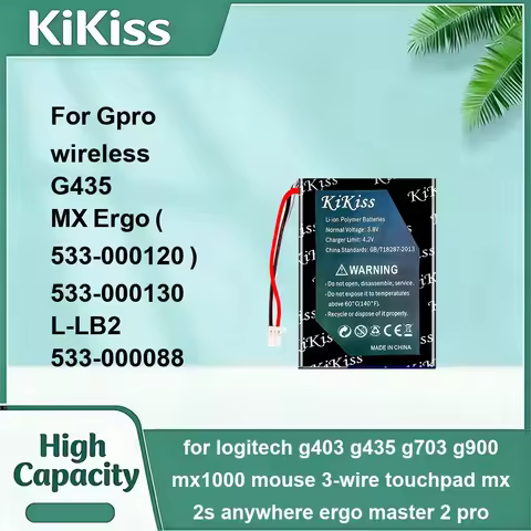 533-000130 L-LB2 For Logitech G403 G435 G703 G900 MX1000 Mouse 3-Wire Touchpad MX 2S Anywhere Ergo M