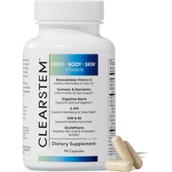 CLEARSTEM - MINDBODYSKIN Hormonal Acne Supplement (-HTP) - Natural DIM Supplement - Skin Care Vitami