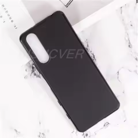 Phone Funda Case For Sony Xperia 5 II SO-52A Xperia5 5II Magnetic With Ring Finger Ring Soft Silicon